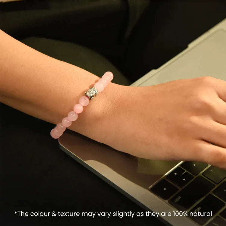 Love Attraction Bracelet (Original Rose Quartz)