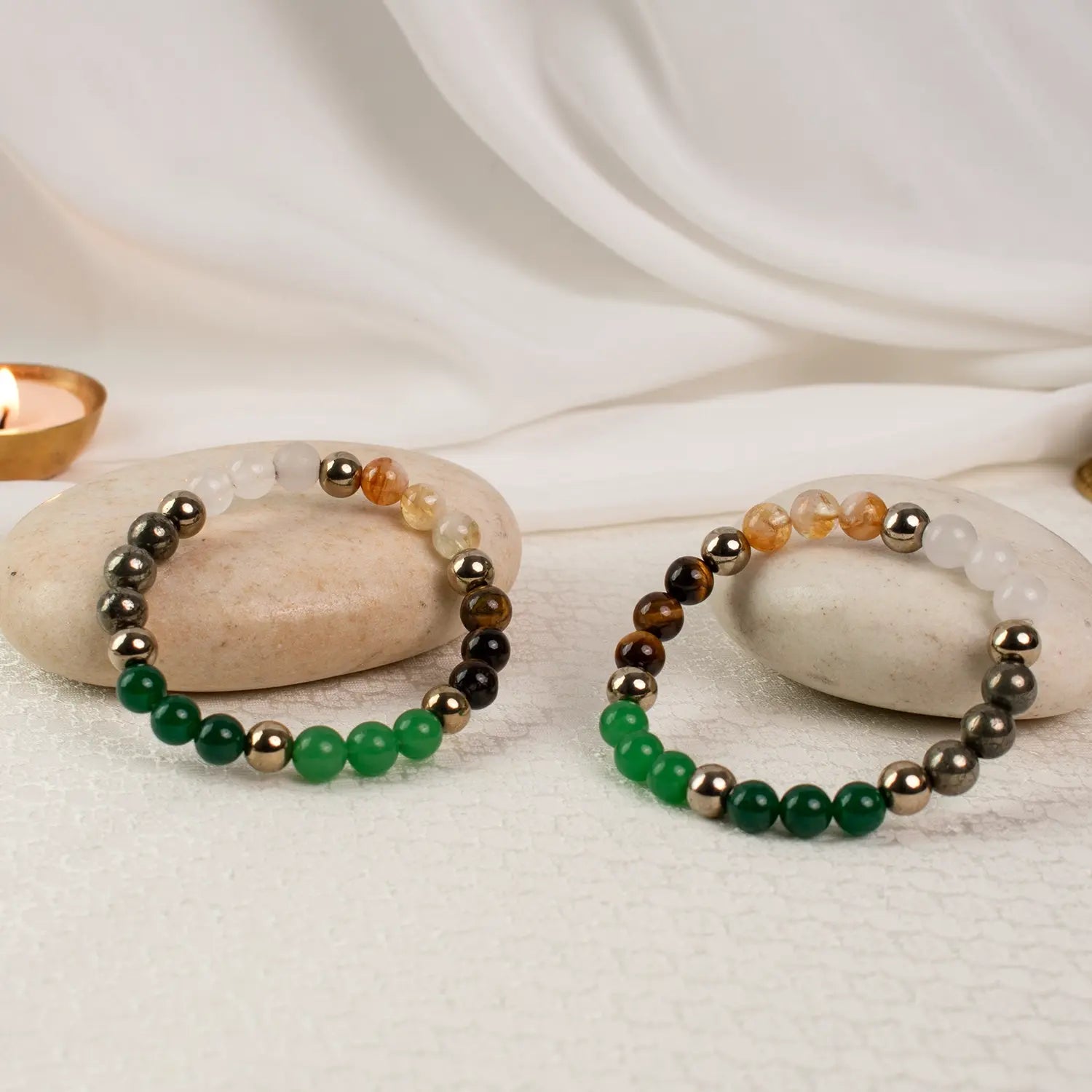Astrotalk Dhan Yog Band Energy Stone Bracelet
