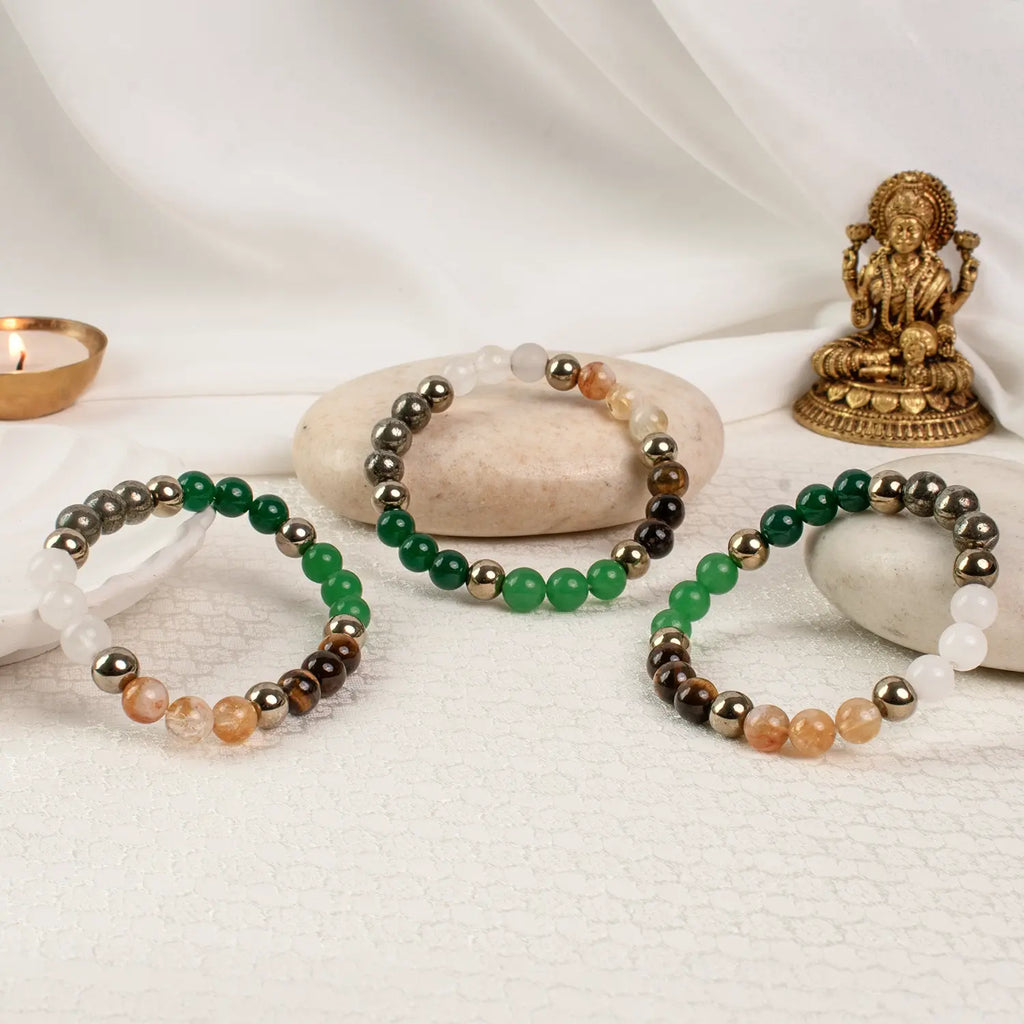 Astrotalk Dhan Yog Band Energy Stone Bracelet
